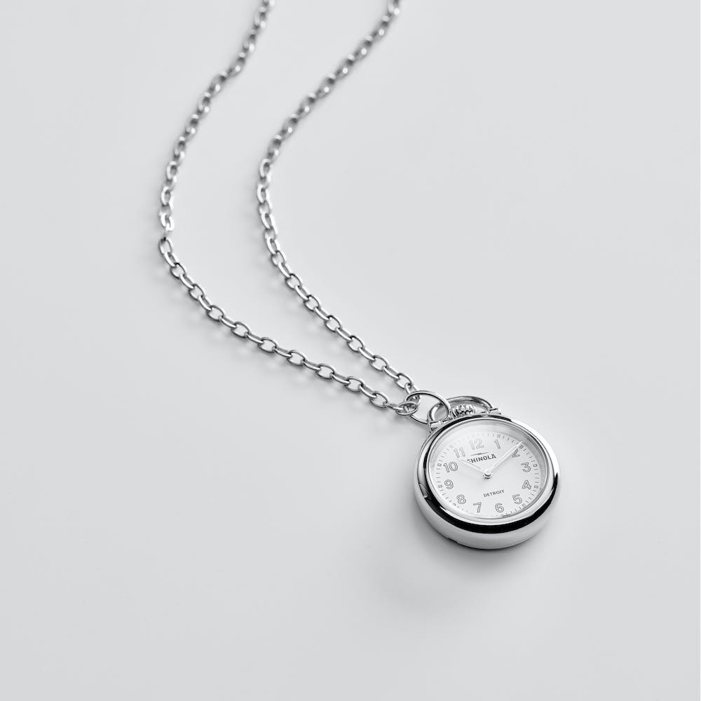 Shinola The Runwell 24mm Watch Pendant Necklace – LAPIS