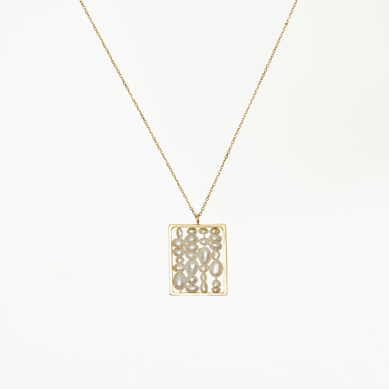 Wwake | Pearl Small Weaving Necklace