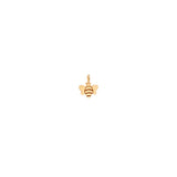 Zoe Chicco gold bumblebee charm, front view