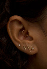 Wwake | Dash Wisp Stud Earring (Single)