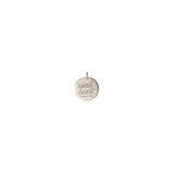 Zoe Chicco | Amore "Sweetheart" Engraved Medallion Disc Charm