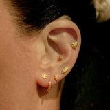 Pamela Love | Eternal Heart Stud Earring (Single)
