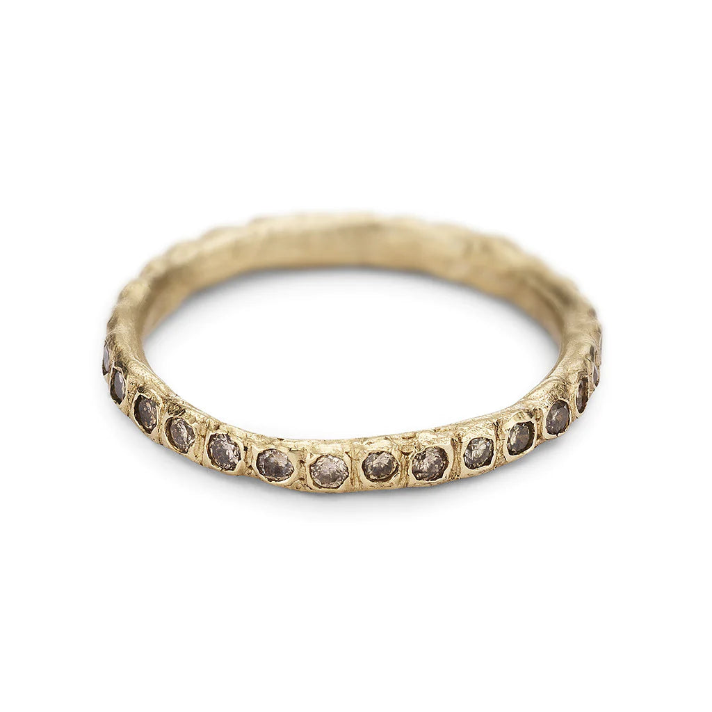 Ruth Tomlinson | Champagne Diamond Eternity Band