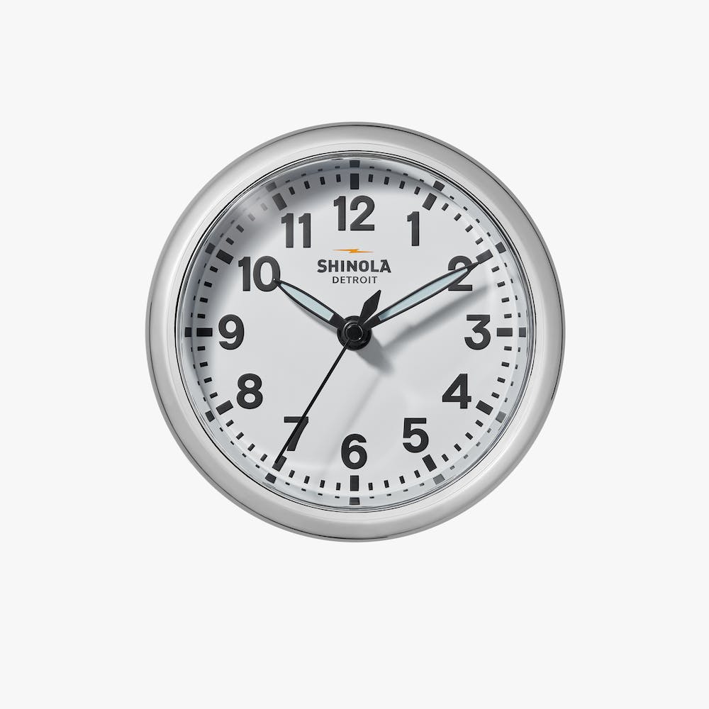Shinola | The Runwell 6” Desk Clock