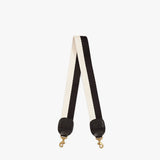 Shoulder Strap, Two Tone Black / White