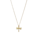 Victoria Cunningham | Dragonfly Necklace with Diamonds