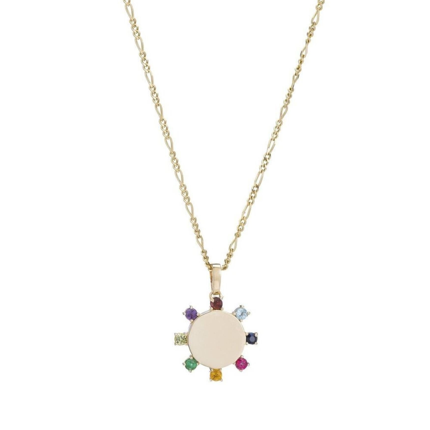 Candy Carousel Circle Necklace