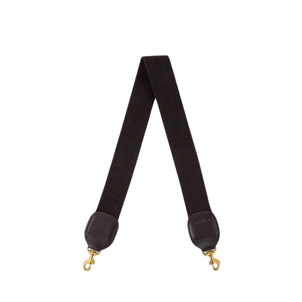 Shoulder Strap, Black Cotton