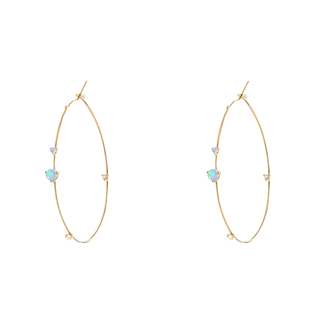 Counting Wwake Jewelry Wwake Four Step Counting Hoops – LAPIS