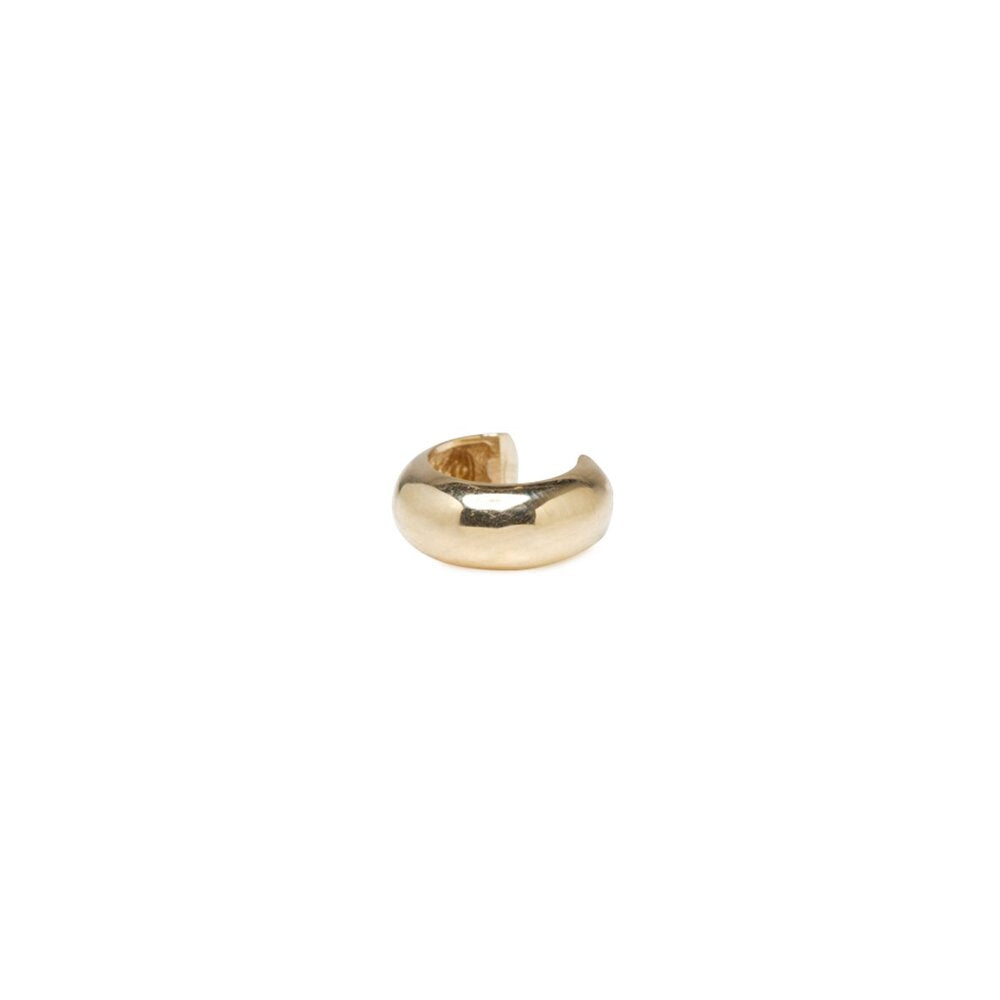 Zoe Chicco gold ear cuff, angled front view