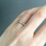 Satomi Kawakita | White Diamond Absolute Eternity Band