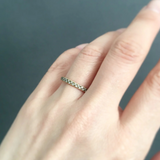 Satomi Kawakita | Diagonal Antiqued Diamond Band