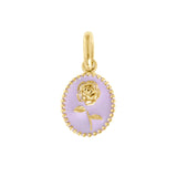 Lilac Rose Charm